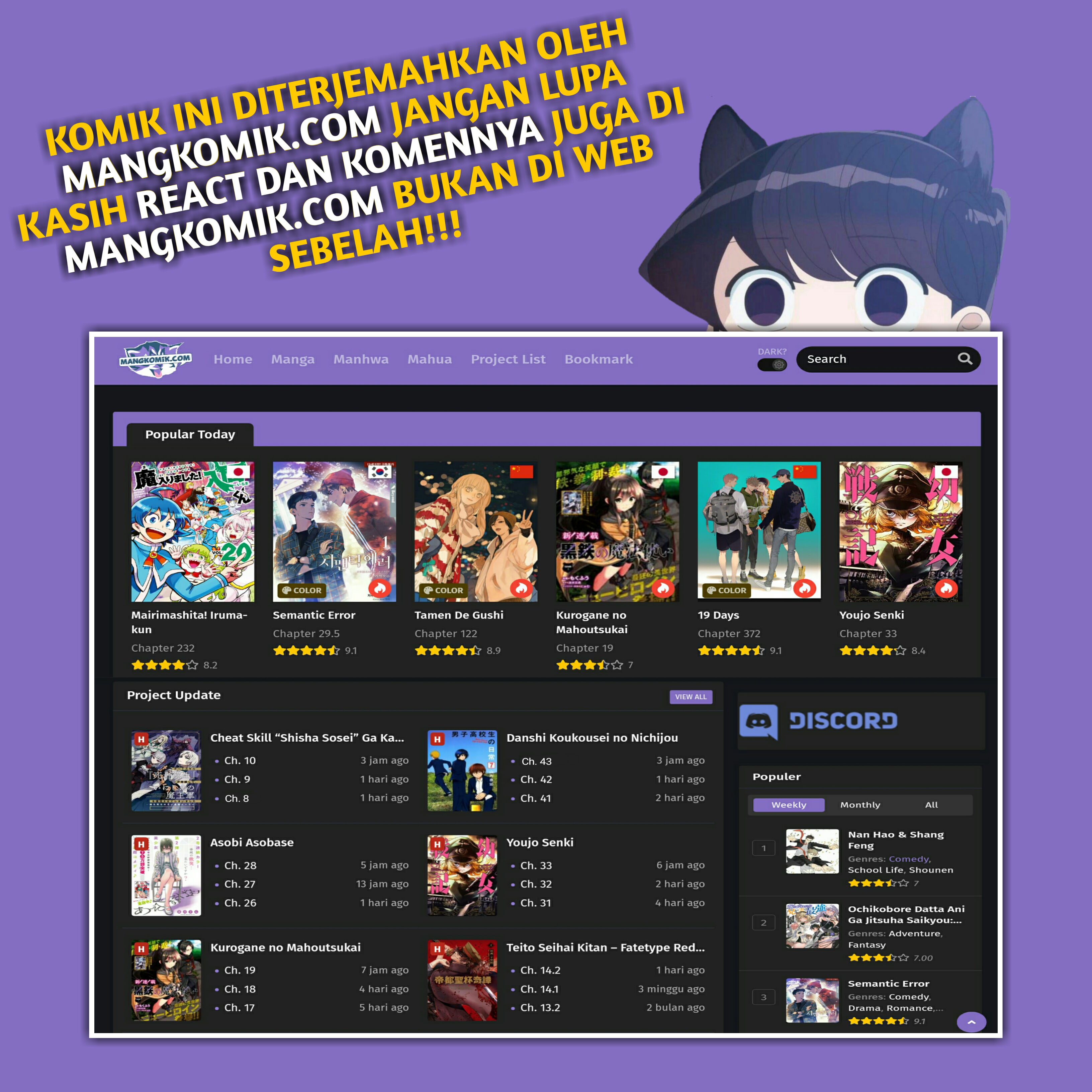 Last Word of the World Chapter 51 Bahasa Indonesia